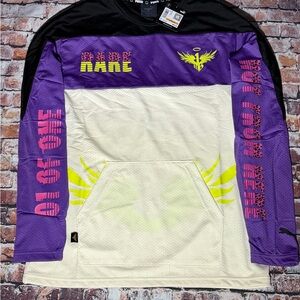 Puma Black and Purple Graphic Tee